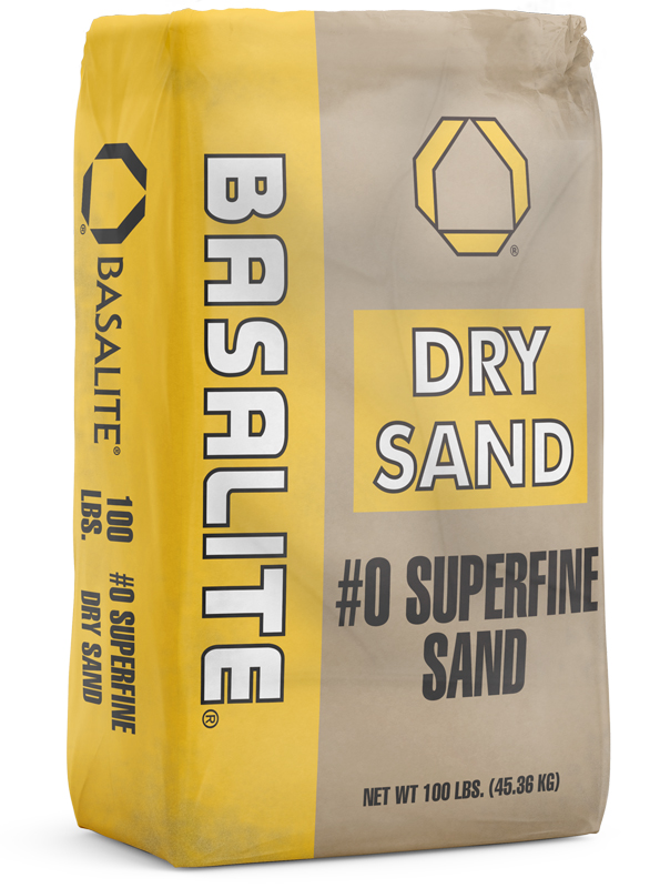 Basalite Dry Sand Number 0 Super Fine